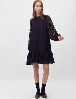 mbym Nulia-M Kjole - Sort black Clearance