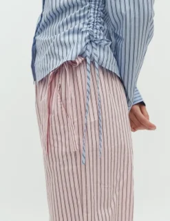 mbym Nura-M Skjorte - Blå blue Sale