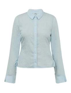 mbym Nura-M Skjorte - Lyseblå light blue Best