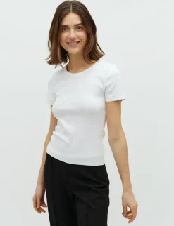 mbym Otis T-shirt - Hvid white Hot