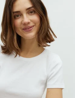 mbym Otis T-shirt - Hvid white Hot