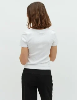 mbym Otis T-shirt - Hvid white Hot