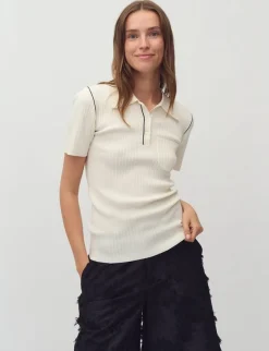 mbym Paoula SS-M Polo - sugar New