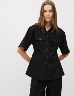 mbym Peplina-M Bluse - Sort black Best