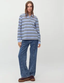 mbym Polla-M Poloshirt - Blå blue Clearance