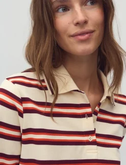 mbym Polla-M Poloshirt - Stribet striped Clearance