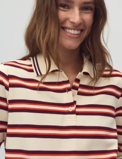 mbym Polla-M Poloshirt - Stribet striped Clearance