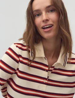 mbym Polla-M Poloshirt - Stribet striped Clearance