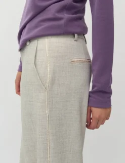 mbym Rasina-M Bukser - Sand beige Discount