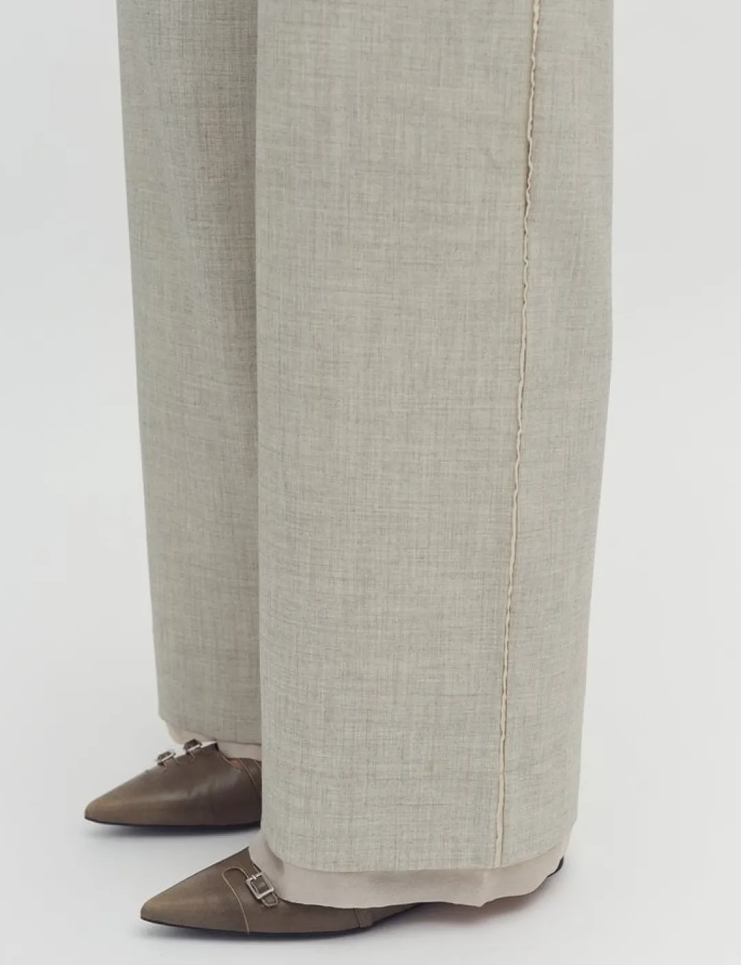 mbym Rasina-M Bukser - Sand beige Discount