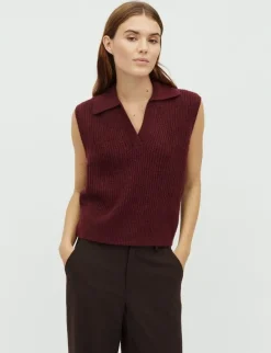 mbym Ritika-M Vest - bordeaux Clearance