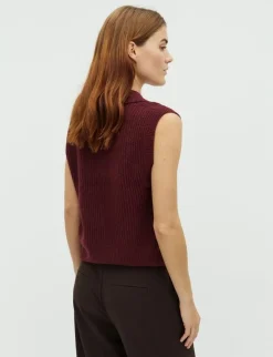 mbym Ritika-M Vest - bordeaux Clearance