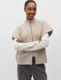 mbym Roselina Short-M Strik - Sand beige Discount