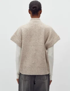 mbym Roselina Short-M Strik - Sand beige Discount