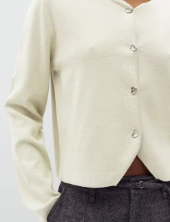 mbym Salina-M Cardigan - sugar New