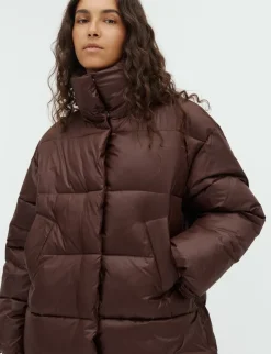 mbym Seraphina Long-M Jakke - Brun brown Hot