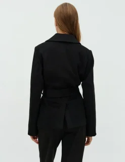 mbym Tanni Short-M Jakke - Sort black Clearance