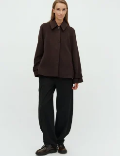 mbym Tary-M Uldjakke - Brun brown Discount