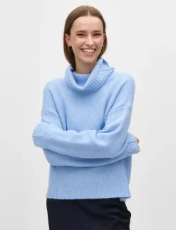 mbym Vesina-M Striktrøje - Lyseblå light blue Discount