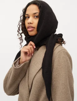 mbym Wrappi-M Tørklæde - Sort black Clearance