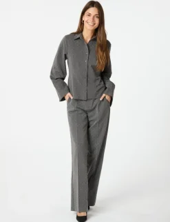 neo noir Alice Bedazzled Bukser - Grå grey Discount