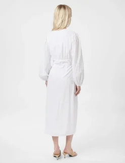 neo noir Alto Embroidery Kjole - Hvid white