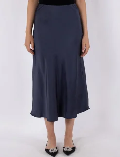 neo noir Bovary Nederdel - Blå blue Online