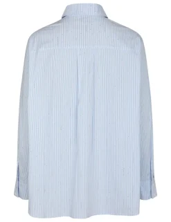 neo noir Dalma Pattern Stone Skjorte - Stribet striped Best