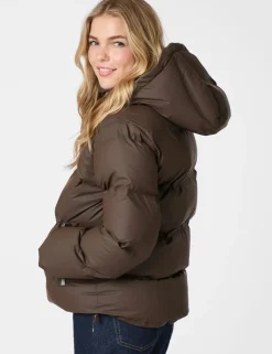 neo noir Fox C Jakke - Mørkebrun Dark Brown Hot