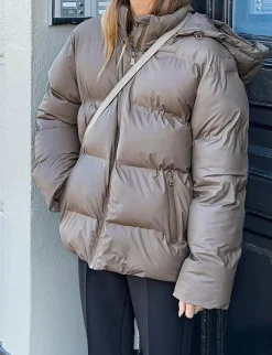 neo noir Fox C Jakke - Sand beige Clearance