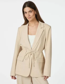 neo noir Jemmie Melange Blazer - Sand beige Sale