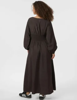 neo noir Kankata Kjole - Mørkebrun Dark Brown New