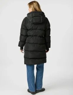 neo noir Lucette Puffer Jakke - Sort black Discount