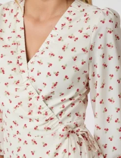 neo noir Malinga Simple Flower Kjole - print Best