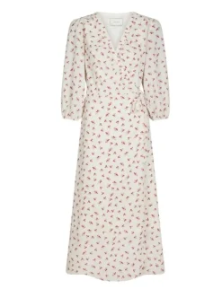 neo noir Malinga Simple Flower Kjole - print Best