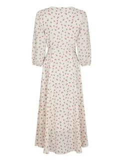 neo noir Malinga Simple Flower Kjole - print Best