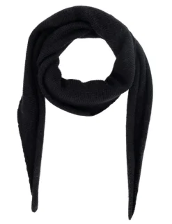 neo noir Misty Knit Tørklæde - Sort black Clearance