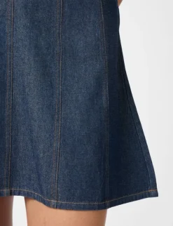 neo noir Nava Kjole - denim New