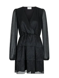 neo noir Nene Glitz Kjole - Sort black Best