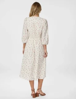 neo noir Olana Fleurie Flower Kjole - print