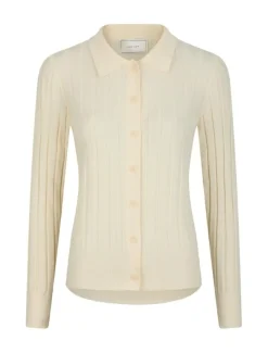 neo noir Rio Solid Knit Cardigan - Gul yellow Clearance
