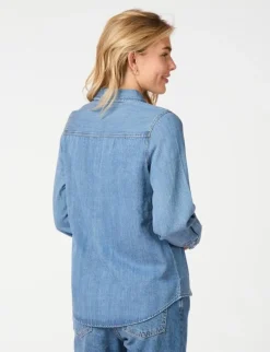 neo noir Roger skjorte - denim Outlet