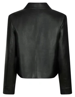 neo noir Romana Faux PU Jakke - Sort black Hot