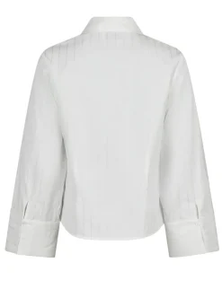 neo noir Rosa Solid Skjorte - Hvid white Hot