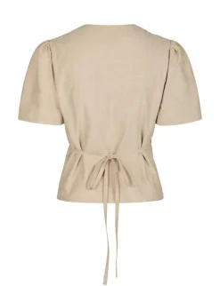 neo noir Simoni Stripe Bluse - Stribet striped Discount