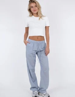 neo noir Sonar Mini Stripe Bukser - Stribet striped Hot