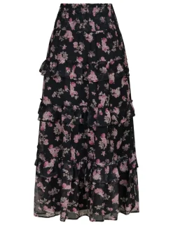 neo noir Toddy Marigold Nederdel - print Sale