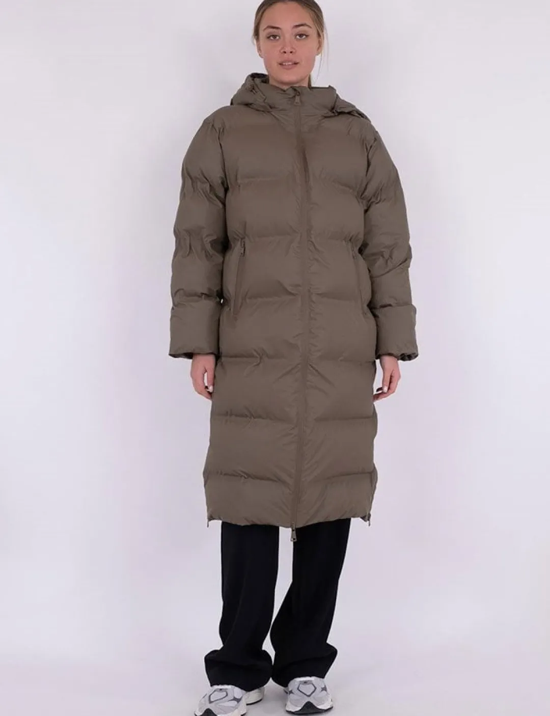 neo noir Viviana C Puffer Jakke - Sand beige Online