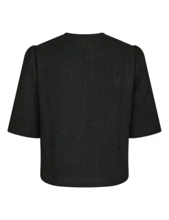 neo noir Xanthe Herringbone Blazer - Grå grey Best