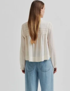 second female Maise Skjorte - Sand beige Best